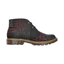 Load image into Gallery viewer, ChukkaB1 American strong print Men&#39;s Canvas Chukka Boots (Model 2402-1)
