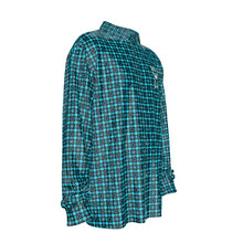 Load image into Gallery viewer, Golf life Print Men&#39;s Imitation Silk Long-Sleeved Shirt
