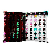Load image into Gallery viewer, Skull print Pillow Case (Two Sides)
