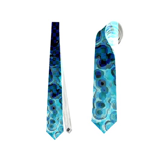 Jaxs n crown print Necktie (Two Side)