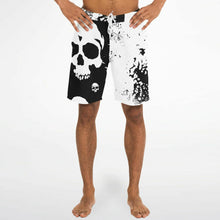 Load image into Gallery viewer, Skull print board shorts

