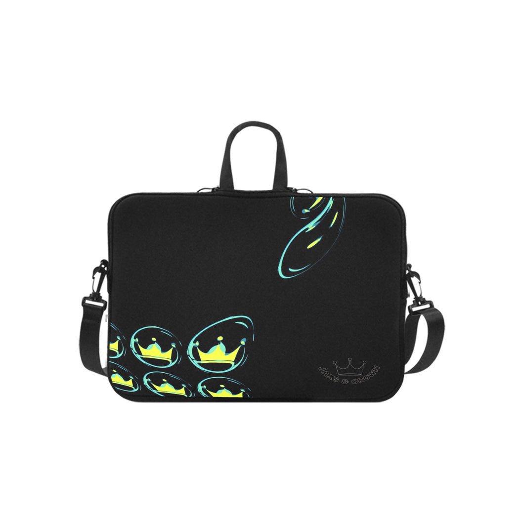Jaxs n crown print Laptop Handbags 17