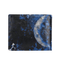Load image into Gallery viewer, Moon abstract print wallet Bifold Wallet with Coin Pocket (Model 1706)
