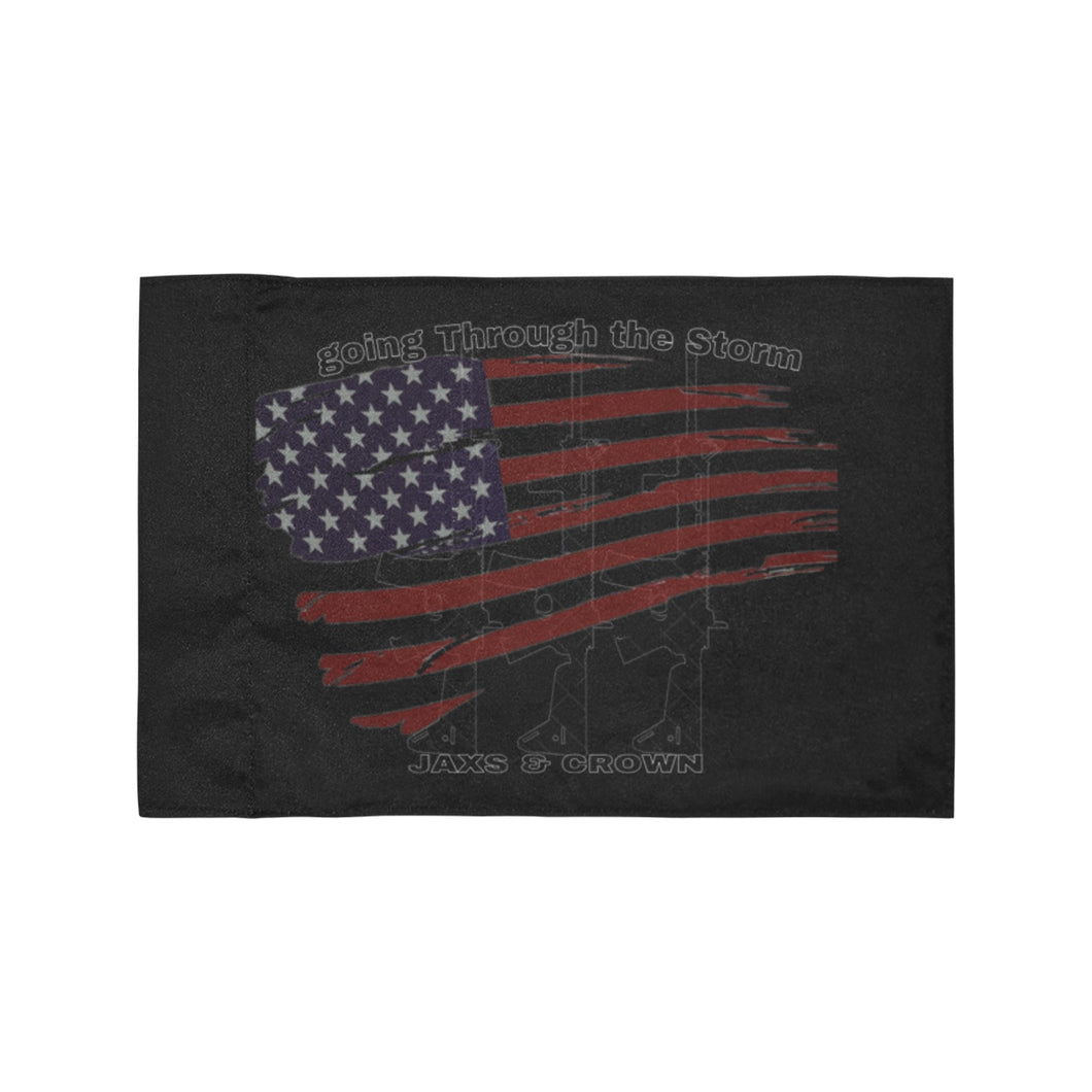 Jaxs & crown RTSO motorcycle flag Motorcycle Flag (Twin Sides)