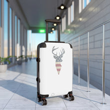 Load image into Gallery viewer, American/deer theme print Cabin Suitcase
