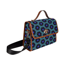 Load image into Gallery viewer, Blu/teal print Waterproof Canvas Bag/All Over Print (Model 1641)

