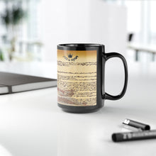 Load image into Gallery viewer, USA constitutional Black Mug, 15oz
