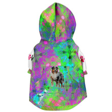 Load image into Gallery viewer, Shepherd print zip up hoodie
