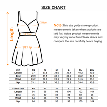 Load image into Gallery viewer, All-Over Print Women&#39;s Back Cross Cami Dress summer Palm
