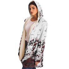 Load image into Gallery viewer, Hair scissor print skull abstract cloak
