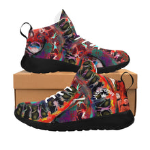 Load image into Gallery viewer, Jaxs n crown abstract people.  print Men&#39;s Chukka Training Shoes (Model 57502)
