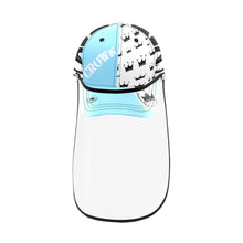 Load image into Gallery viewer, Jaxs n crown print Dad Cap (Detachable Face Shield)
