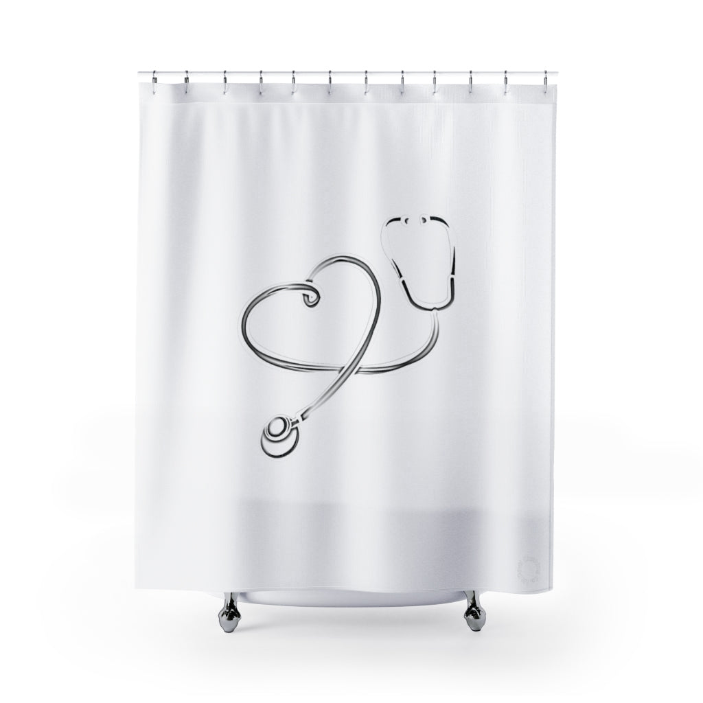 Nurses/doctors print Shower Curtains