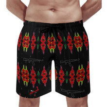 Load image into Gallery viewer, #rr1 Cocknload Rooster Men&#39;s casual beach shorts
