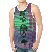 Load image into Gallery viewer, skull print New All Over Print Tank Top for Men
