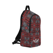 Load image into Gallery viewer, Red Harmony abstract Fabric Backpack for Adult (Model 1659)
