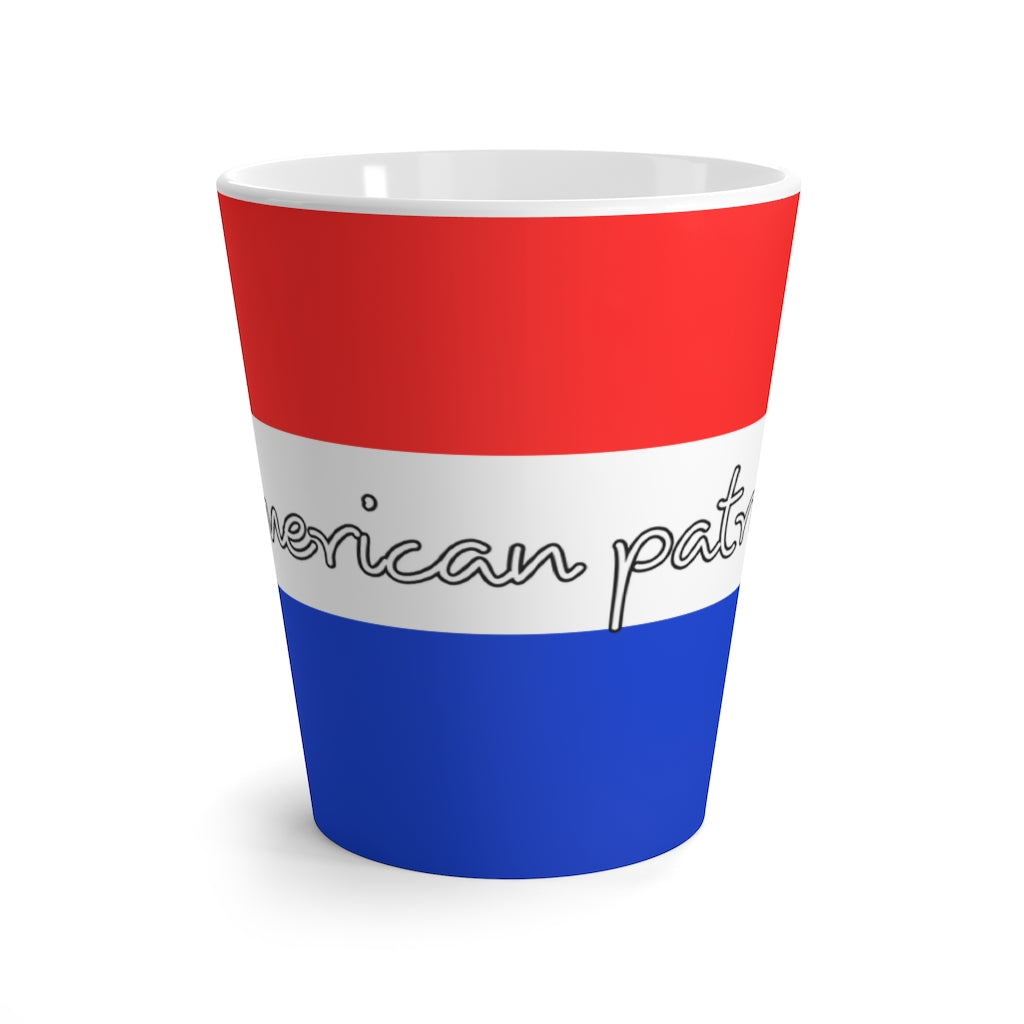 American Theme print Latte Mug