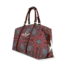 Load image into Gallery viewer, Red Harmony abstract Classic Travel Bag (Model 1643) Remake
