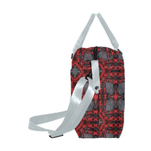 Load image into Gallery viewer, Red Harmony abstract Large Capacity Duffle Bag (Model 1715)
