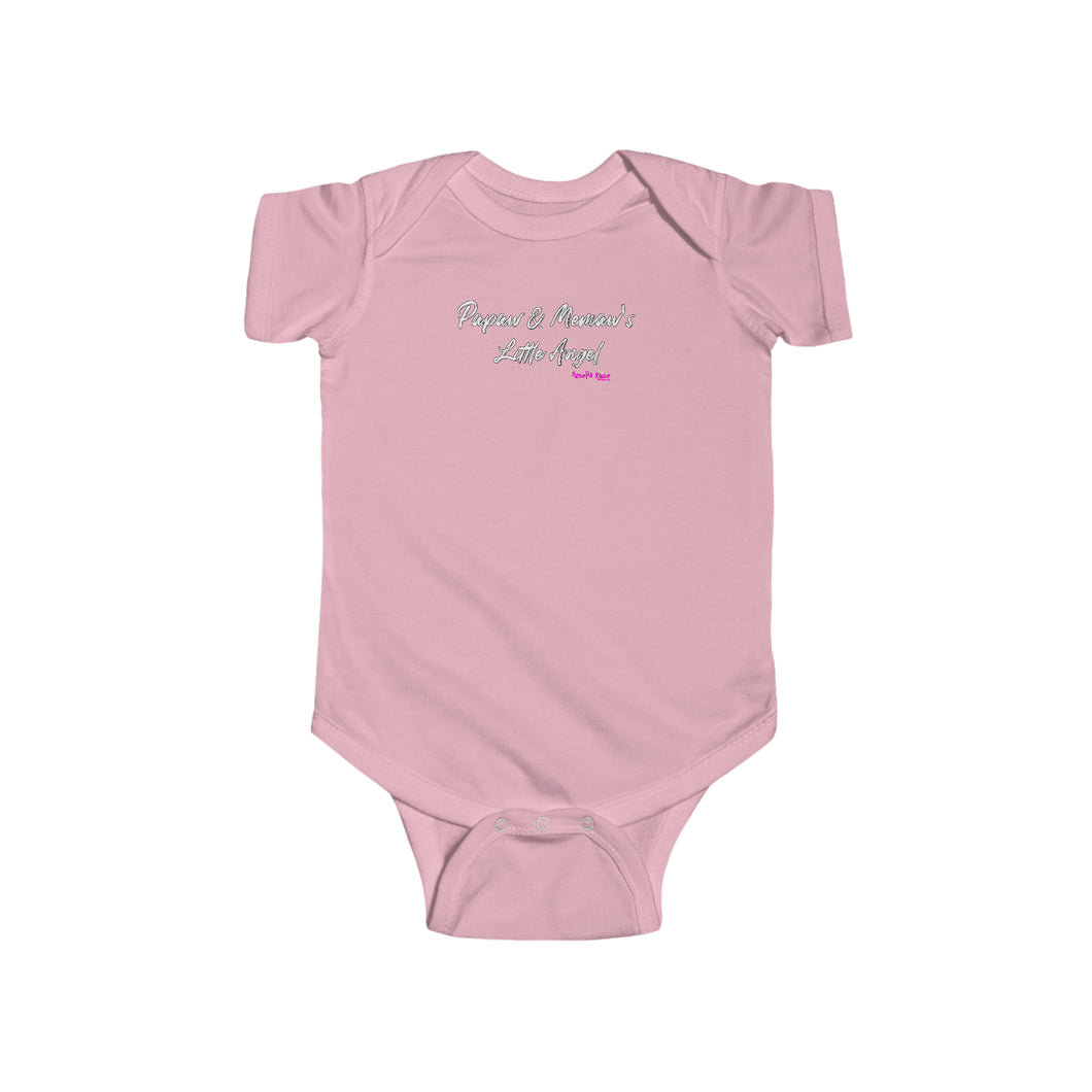 Amelia Rose papaw & Memaw’s little Angel Infant Fine Jersey Bodysuit