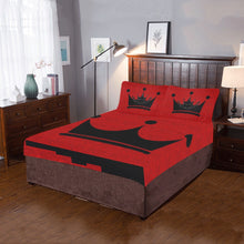 Load image into Gallery viewer, Jaxs n crown print 3-Piece Bedding Set
