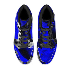 Load image into Gallery viewer, Jaxs n crown print D16 High-Top Leather Sneakers - Black
