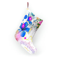 Load image into Gallery viewer, Amelia Rose princess print Christmas Stockings
