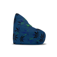 Load image into Gallery viewer, Weed in blue Bean Bag Chair Cover
