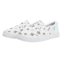 Load image into Gallery viewer, LPN nurse print Slip-on Shoes - White
