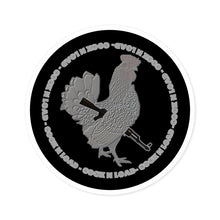 Load image into Gallery viewer, COCK N LOAD Round Stickers, Indoor\Outdoor
