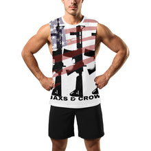 Load image into Gallery viewer, Jaxs &amp; crown RTSO T shirt Men&#39;s Open Sides Workout Tank Top (Model T72)
