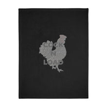 Load image into Gallery viewer, Cock n load Velveteen Minky Blanket (Two-sided print)
