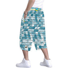 Load image into Gallery viewer, #425 gun themed print Men&#39;s All Over Print Baggy Shorts (Model L37)
