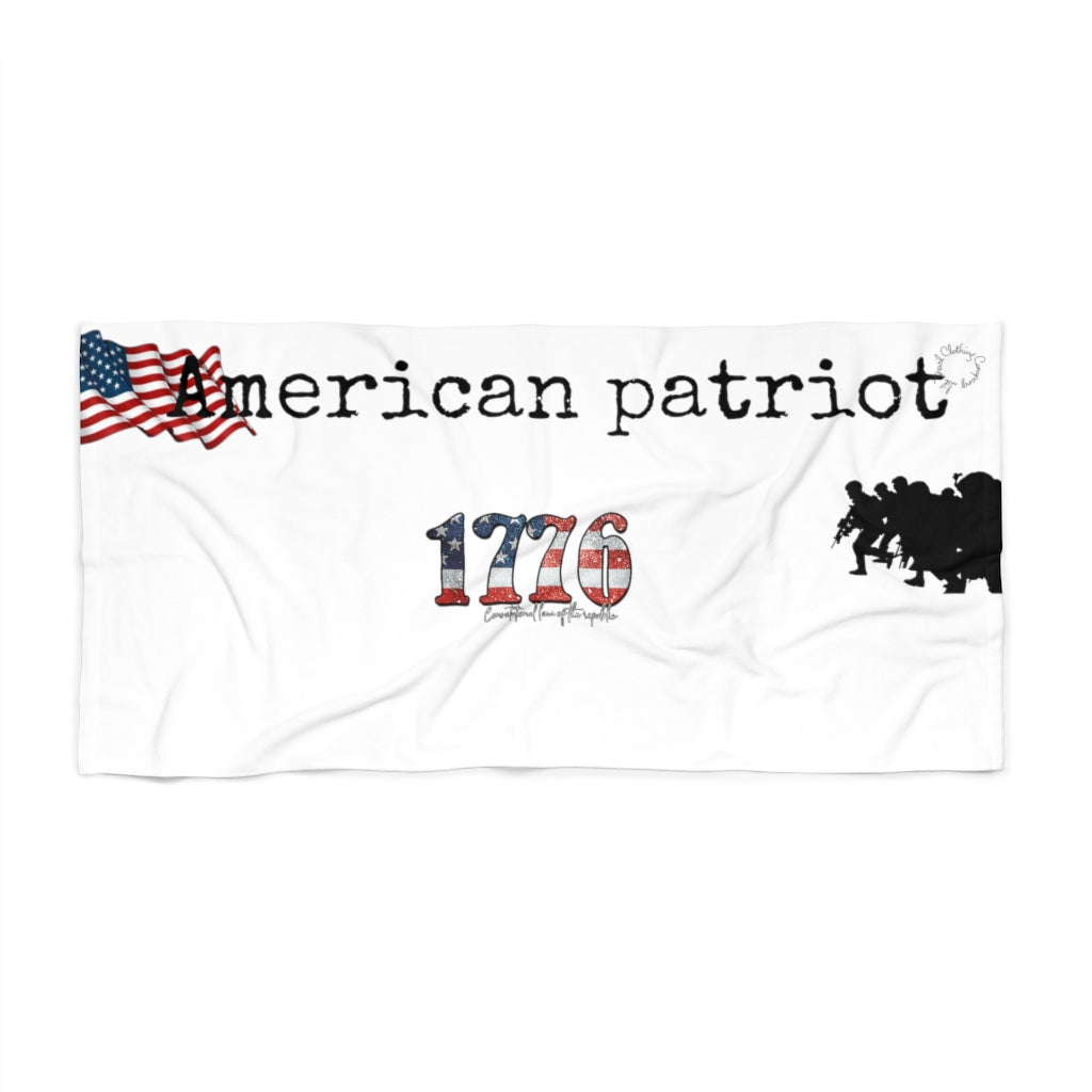 American Theme print Beach Towel