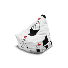 Load image into Gallery viewer, Love sign Bean Bag Chair Cover
