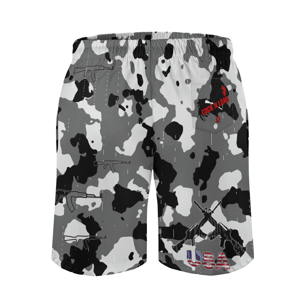 #rr5 COCKNLOAD Men's casual beach shorts