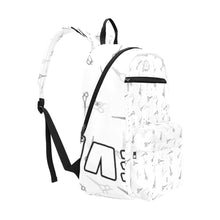 Load image into Gallery viewer, Hair scissor print blk/white Large Capacity Travel Backpack (Model 1691)
