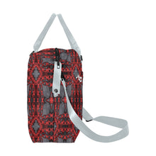 Load image into Gallery viewer, Red Harmony abstract Large Capacity Duffle Bag (Model 1715)
