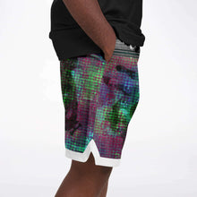 Load image into Gallery viewer, Skateboard art print shorts
