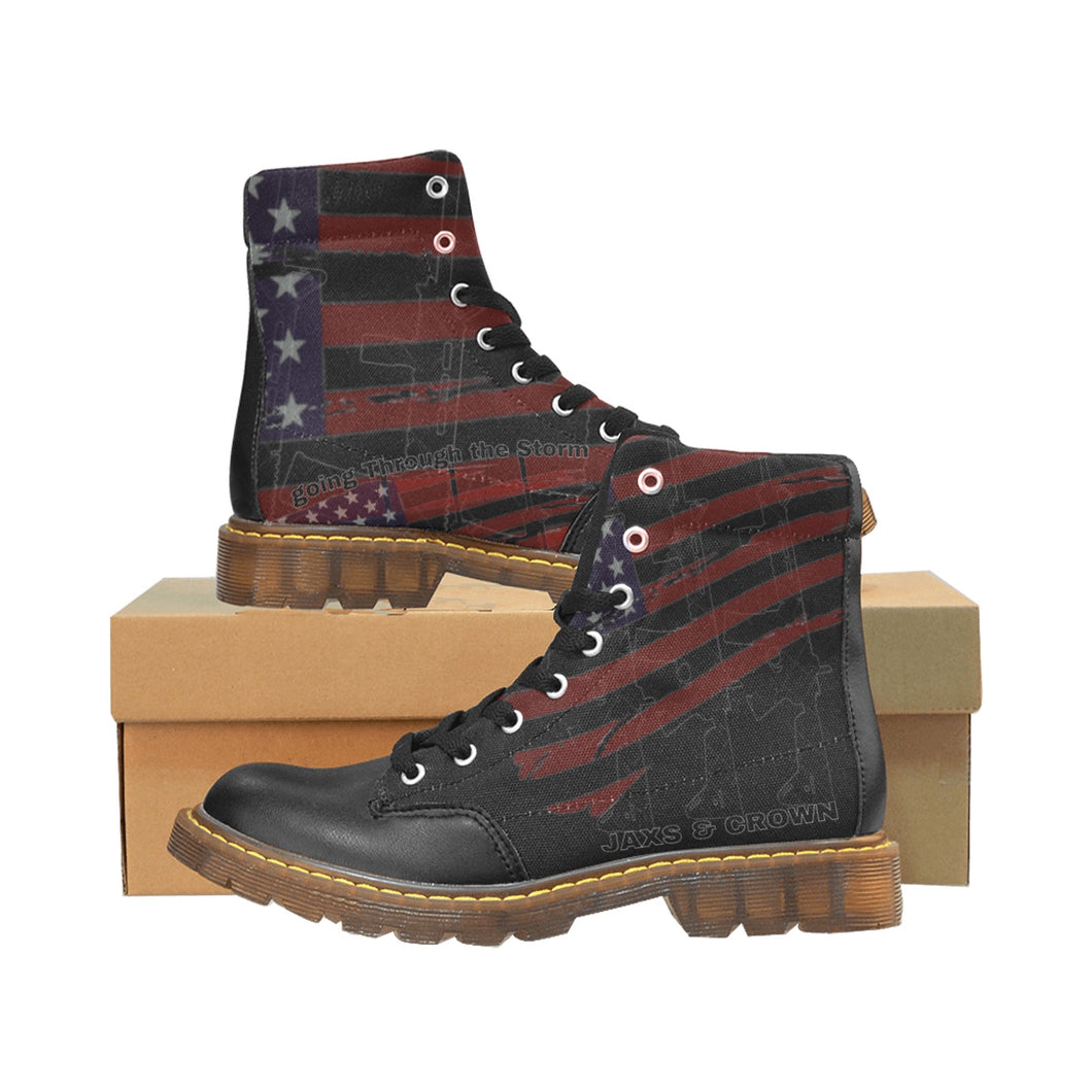 Jaxs & crown RTSO mens boots Apache Round Toe Men's Winter Boots (Model 1402)