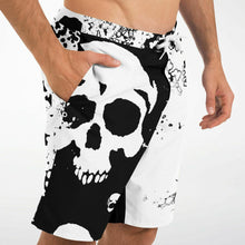 Load image into Gallery viewer, Skull print board shorts
