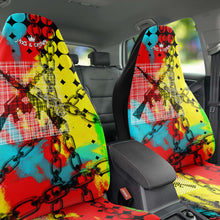 Load image into Gallery viewer, Metal power print car seat covers
