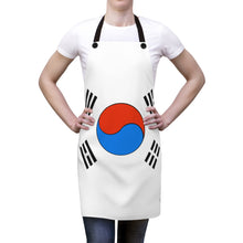 Load image into Gallery viewer, Korean flag print Apron
