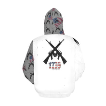 Load image into Gallery viewer, American Theme print All Over Print Hoodie for Men (USA Size) (Model H13)

