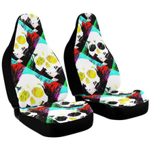 Load image into Gallery viewer, Diamond/skull print car seat covers
