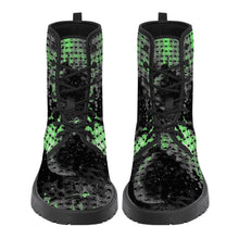 Load image into Gallery viewer, Jaxs n crown print D41 Leather Boots
