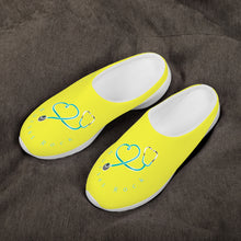 Load image into Gallery viewer, Nurses rock themed, print Mesh Slipper
