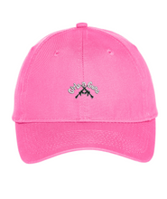 Load image into Gallery viewer, Girls n Guns print Embroidered Twill Cap
