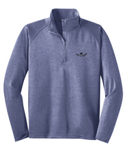 Load image into Gallery viewer, Jaxs n crown print Men&#39;s Embroidered Stretch 1/2-Zip Pullover
