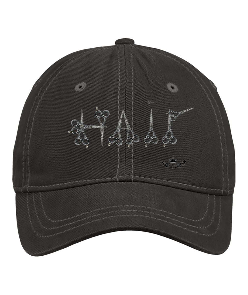 Hair print District ® Embroidered Thick Stitch Cap